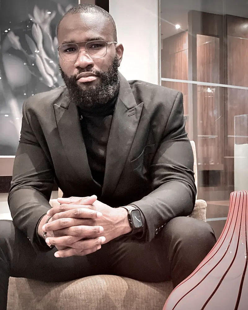 Portrait of Iyke M Abu